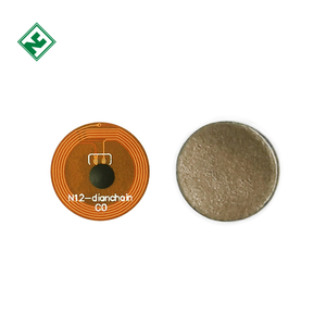 Rfid fc dia8mm אנטי מתכת/off-מתכת רכה nfc מדבקה 13.56mhz rfid תג fPC זעיר שבב - Product Image 6