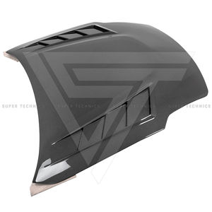 2003-2008年式 日産 350Z Z33用 スーパーテクニクス-2 スタイル カーボンファイバー カスタム カーボンボンネット エンジンカバー - Product Image 3