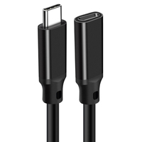Cavo di prolunga USB 100W tipo C cavo di prolunga USB-C Thunderbolt 3 per Xiaomi Nintendo Switch cavo di prolunga USB C USB3.2 GEN2