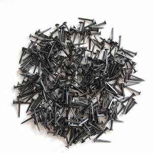 Mini clavos de zapato de triángulo cuadrado de hierro negro para artesanía de madera de cuero DIY reparación de zapatos Reparación de botas picos decorativos tachuelas Zapatero - Product Image 3