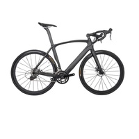 Vélo de route en carbone DENGFU FM099 Shi 105 noir avec freins à disque et cadre en carbone