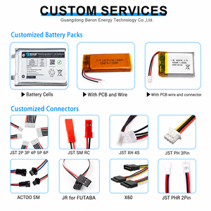 Batterie LiPo au lithium polymère rechargeable 502030 3,7 V 250 mAh, fournie par l'usine avec PCB pour souris sans fil - Product Image 5