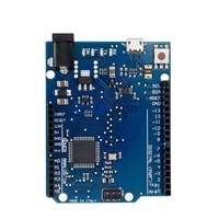 Placa de Desarrollo Leonardo R3 con Microcontrolador Atmega32u4 y Cable USB Compatible