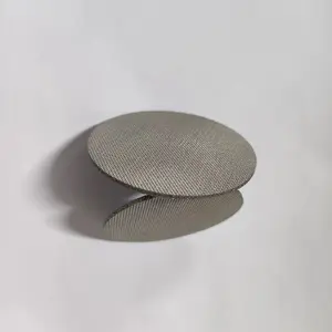 Metal Coffee Filter Mesh Etched Disc for Espresso 58mm 6mm 61.5mm