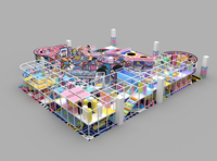 Centre de divertissement d'équipement d'intérieur de terrain de jeu de famille pour l'usage de parc d'attractions