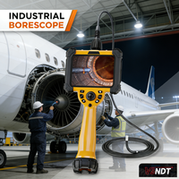 Caméra d'inspection endoscopique industrielle 3,9 mm, étanche IP67, 360° °   Boroscope pour l'aérospatiale, l'automobile, la pétrochimie et les essais non destructifs (END)