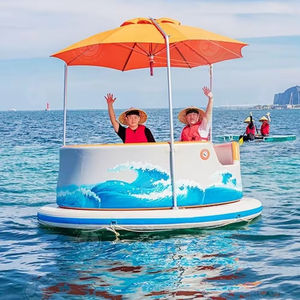 Location <span class=keywords><strong>Vacances</strong></span> Loisirs Dîner en <span class=keywords><strong>Famille</strong></span> Barbecue Grill Four Bateau Bbq Donut-bateau Bateau Rond avec Bbq Pit à Vendre - Product Image 5