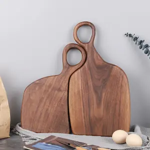 Gran oferta, grabado láser, tabla de servir de madera moderna, cocina, Baguette, bistec, tabla de cortar de madera grabada para parejas