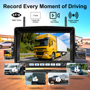 <b>Wireless</b> Backup <b>Camera</b> 7Inch Truck Monitor With <b>Outdoor</b> Digital System <b>Wireless</b>-7-x36-1 <b>Wireless</b> <b>Security</b> System <b>Wireless</b>-7-x36- - Product Image 3