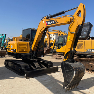 High-Performance Fuel-Saving SANY SY60C Used Excavator for Urban Engineering Reservoir Dredging and Long-Time Working - Product Image 1