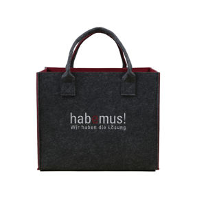 Bolsa de Mano de Fieltro PET Personalizada de Alta Calidad - Estilo Tradicional, Forma Rectangular con Bordado para Compras y Regalos - Product Image 2