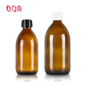 Botellas de Vidrio Ámbar en Oferta, 30ml 60ml 100ml, Botellas de Boca Estrecha para Medicamentos Líquidos, Grado Farmacéutico, con Tapa a Prueba de Manipulación - Product Image 3