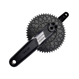 <span class=keywords><strong>Fixie</strong></span> bike OTA Crankset Single Speed Track Road BCD130 anillo de <span class=keywords><strong>cadena</strong></span> piñón fijo <span class=keywords><strong>bicicleta</strong></span> chainwheel bielas - Product Image 1