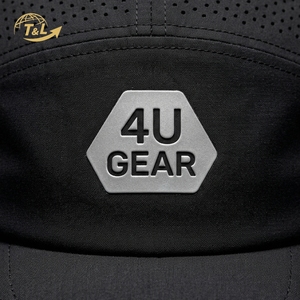 Gorra Snapback de 5 Paneles 4U, 100% Algodón, Mezclilla/Corduroy, Cuadros Marrones, Unisex, Casual, Ajustable, con Bolsillos Bordados, para las Cuatro Estaciones - Product Image 5