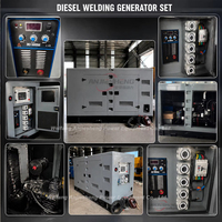 Set Generator Las Listrik Diesel 300a 400a 500a Mesin Serbaguna Industri Tugas Berat Pendingin Air Plasma 220V 440V
