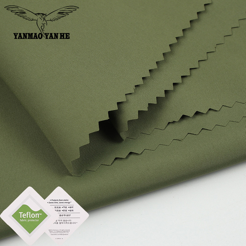 Wholesale 320T Matte Pongee Fabric 50D Polyester Outdoor Waterproof Material for Girls Clothing Jacket 100% Polyester