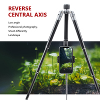 Mini trépied Portable professionnel pour DSLR vidéo et Photo nouveau Design rotule de tir projecteur en alliage d'aluminium Portable