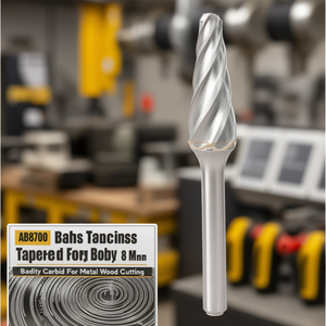 ดอกกัดทรงกลม AB8700 ขนาด 8 มม. ทำจากคาร์ไบด์แข็ง สำหรับตัดโลหะและไม้ - Product Image 3