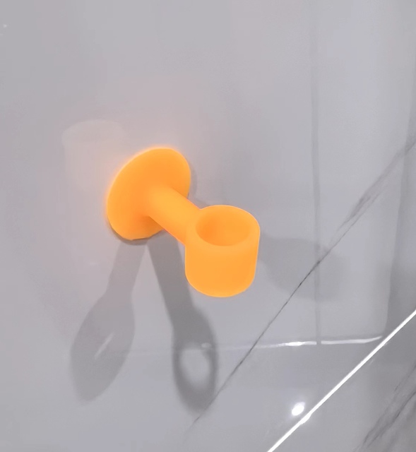 Adhesive Silicone Rubber Door Stops Door Knob Silencer Crash Pad Wall Protectors Stopper Anti Collision Stopper Pad Products