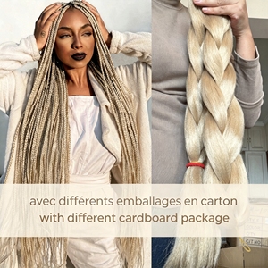 Extensions de <span class=keywords><strong>cheveux</strong></span> synthétiques de 82 pouces, super longues, tresses jumbo, différentes marques, pour femmes noires, <span class=keywords><strong>cheveux</strong></span> pour tresses africaines. - Product Image 1