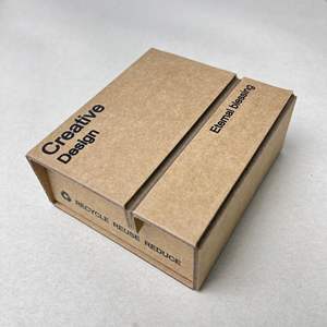 Custom High Quality Paper <b>Box</b> Print Logo Corrugated <b>Foldable</b> Bulk Wholesale - Product Image 6