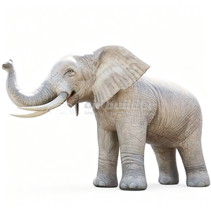 Modèle d'éléphant gonflable personnalisé OEM, décoration animale réaliste pour le carnaval - Product Image 2