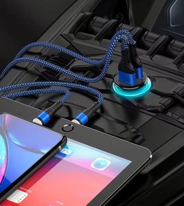 Chargeur de voiture portable 3.1A 15W, chargeur de voiture USB 2 ports, chargeur de voiture double USB QC3.0 - Product Image 6