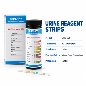 Consommable professionnel pour analyse d'urine avec nuancier pour bandelettes urinaires, destiné aux tests hospitaliers et de laboratoire - Product Image 6