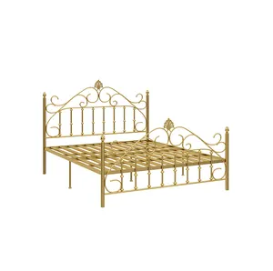 The Latest Design of Children's Bedroom Furniture Boys and Girls Modern Children's Bed Children's Iron Luxury Baby Bed Home Bed