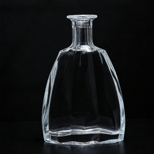 Botella de Vidrio Transparente de 750 ml, 700 ml, 70 cl, 1 Litro para Licor, Brandy, Ginebra, Ron, <span class=keywords><strong>Mezcal</strong></span>, Fabricada en China, en Venta, Garrafas De Vidro Para Licor - Product Image 5