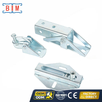 Support de fixation robuste en acier noir réglable pour tuyaux, conforme à la norme ASTM, pour plomberie CVC et construction