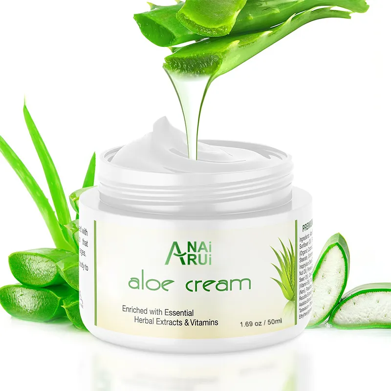 Collagen Vitamin Moisturizing Anti Aging Aloe Cream Skin Pimple Removal Lighting Acne Cream Face Cream