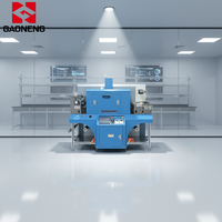 Petite machine de laminage et de revêtement électrique automatique à rouleaux pour laboratoire, adaptée aux matériaux PET/OPP