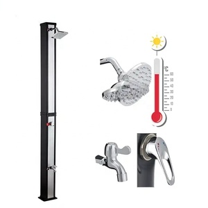 Popular 40L soleado <span class=keywords><strong>solar</strong></span> al aire libre <span class=keywords><strong>ducha</strong></span> soporte jardín <span class=keywords><strong>ducha</strong></span> y piscina <span class=keywords><strong>ducha</strong></span> playa usando - Product Image 2