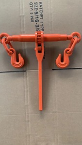 Attache-câble à levier forgé à <span class=keywords><strong>double</strong></span> crochet en acier au carbone, finition naturelle, robuste, capacité 2200 lb, pour l'exploitation minière - Product Image 6