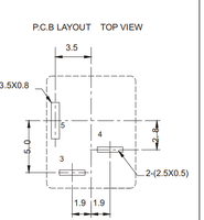 Connecteur de prise d'alimentation CC BSUN Custom DC0012D 3PIN 6,3 mm