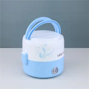 Multi Layer Large Capacity Stainless Steel Electric Lunch Box Portable Steaming And Heating Lunch Boxes