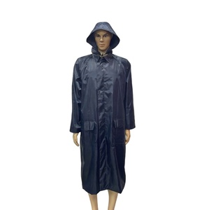 Custom High Quality <strong>Nylon</strong> Polyester <strong>Men</strong> Women Ripstop Eco-friendly Rain Jacket Adults Fashion Rain Coat Waterproof Long <strong>Raincoat</strong> - Product Image 2
