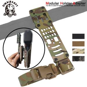 Adaptateur de holster modulaire en métal pour plateforme de holster de chasse, compatible avec les modes de port mid-ride populaires - Product Image 2