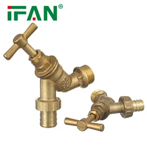 IFAN, оптовая продажа, заказной 1/2 "3/4", водопроводный кран, латунный кран для ванной комнаты