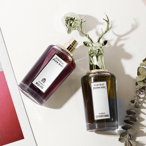 <span class=keywords><strong>Parfum</strong></span> pour <span class=keywords><strong>homme</strong></span> JEAN MISS 80ml, tête <span class=keywords><strong>de</strong></span> bête, tête <span class=keywords><strong>de</strong></span> chien, tête <span class=keywords><strong>de</strong></span> tigre, tête <span class=keywords><strong>de</strong></span> cerf, portrait animal, écologique, moderne, naturel, floral laiteux, en gros - Product Image 1