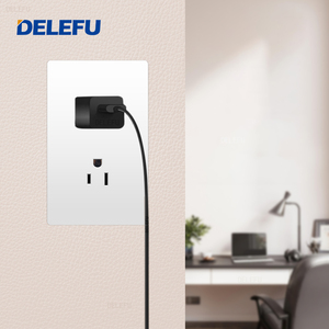 Panel DELEFU Serie H de Cuatro Colores para PC, Conexión a Enchufe Estándar Americano de 124*76mm - Product Image 4