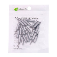 Hengjia métal longue ligne poids de pêche forme de cylindre poids de tir en vrac plombs de plomb pour la pêche en rivière chine
