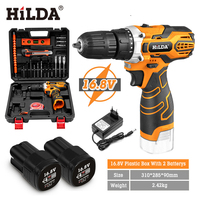 Batterie au lithium en gros, poignée souple, 32 nm, 10 mm, 1,3 Ah, 1,5 Ah, 2,0 Ah, 21 V, outils électriques, tournevis et perceuse sans fil
