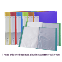 Venta Directa de Fábrica, Carpeta de Archivo con Clip de PVC y PP, Anillo en D, Impermeable, con Logotipo Personalizado, Tamaños A4 y A5