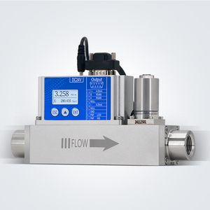 DN8-DN15 Micro Thermal Gas Massen durchfluss messer 1Nml-500NL/min Durchfluss bereich Thermisches Durchfluss messgerät - Product Image 4