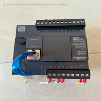 Controlador Lógico PLC Compacto TM221ME16R 24VDC para Máquinas Pequeñas, PLC OEM para Automatización Industrial, Controlador Lógico Programable, Marca Nueva