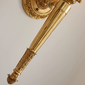Lampada da Parete in Rame con Personaggi Mitologici dell'Antica Roma, Illuminazione Decorativa per Sfondo, Scale, Corridoi - Product Image 3