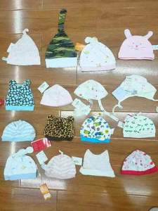 Vente en gros usine : Bonnets, écharpes et bonnets pour nouveau-nés en coton biologique et bambou, couleur unie, personnalisables et économiques - Product Image 3