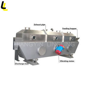 KY ZG Foodstuff Spice Star Anise Cane Powder Granula Vibration Secador <span class=keywords><strong>de</strong></span> lecho fluidizado Secador <span class=keywords><strong>de</strong></span> vibración Máquina <span class=keywords><strong>de</strong></span> secado <span class=keywords><strong>de</strong></span> lecho fluidizado - Product Image 2